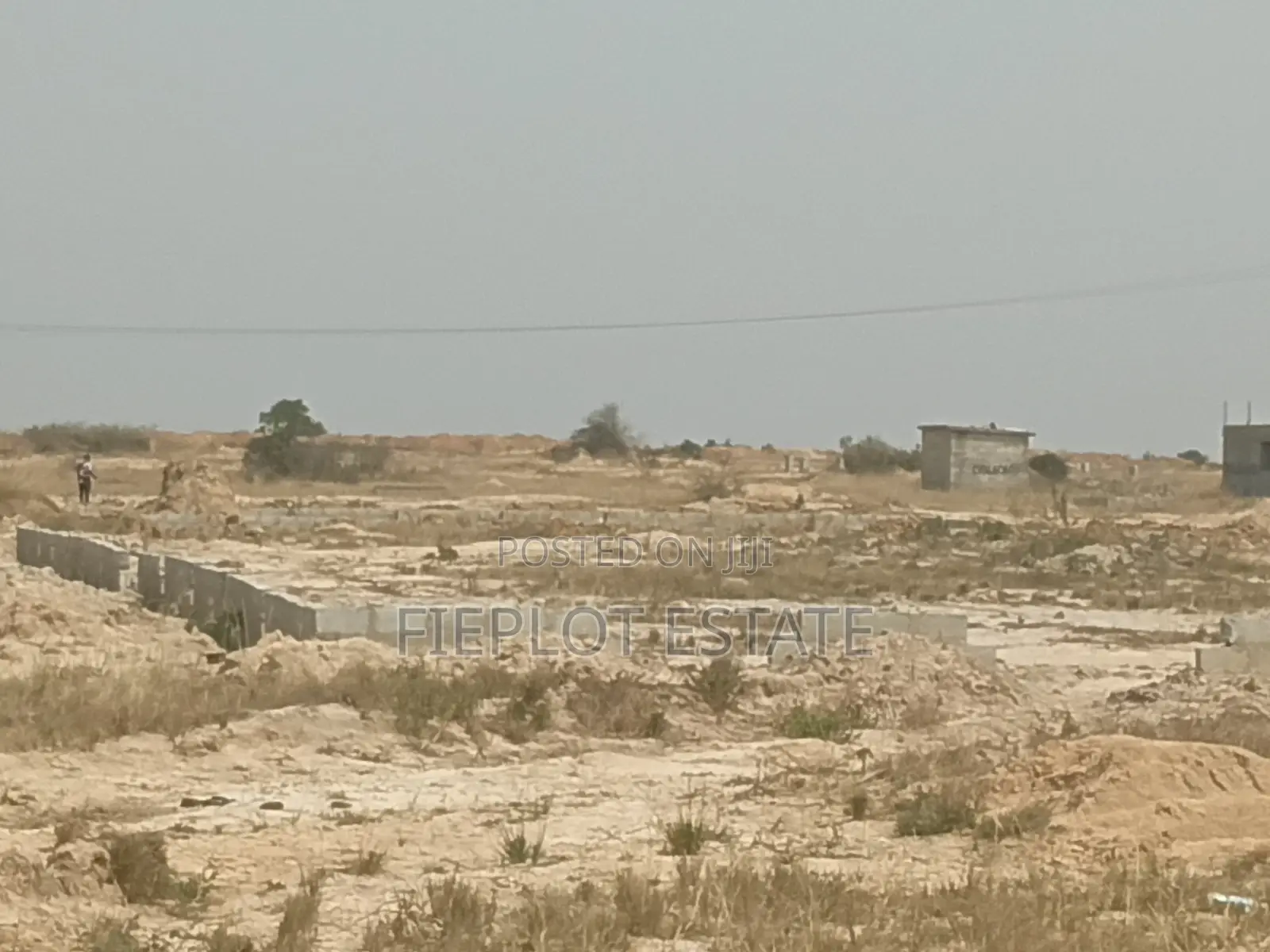 70x50ft Half Plot With Full Security at Tsopoli Skyport