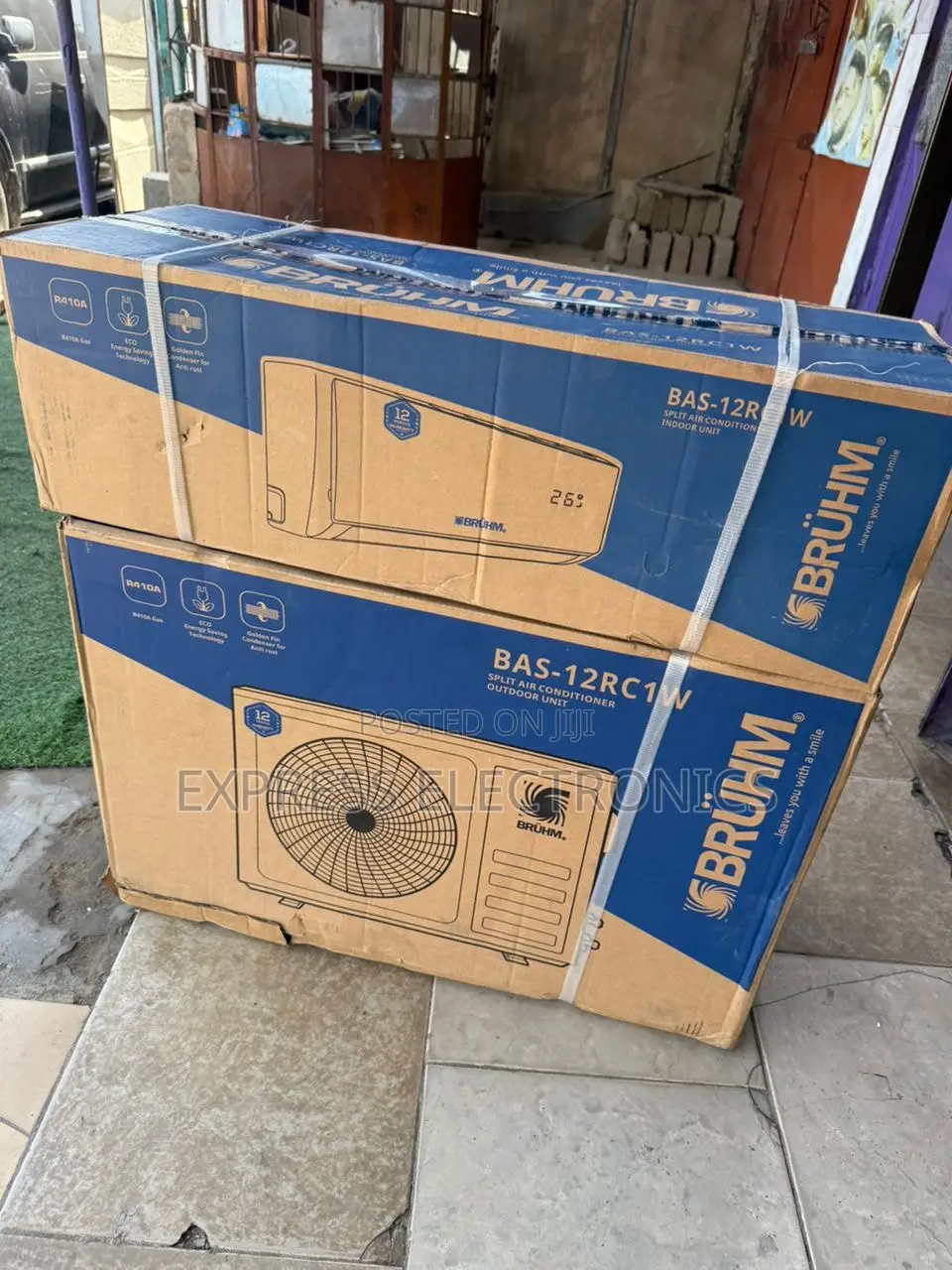 Lovely New Bruhm Split R410 Gas 1.5hp Air Conditioner