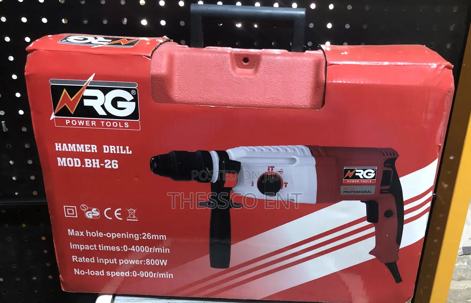 Rotary Hammer Drill 800w