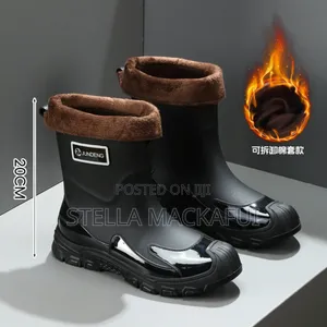 Unisex Black Boots Sizes 35-42 Only