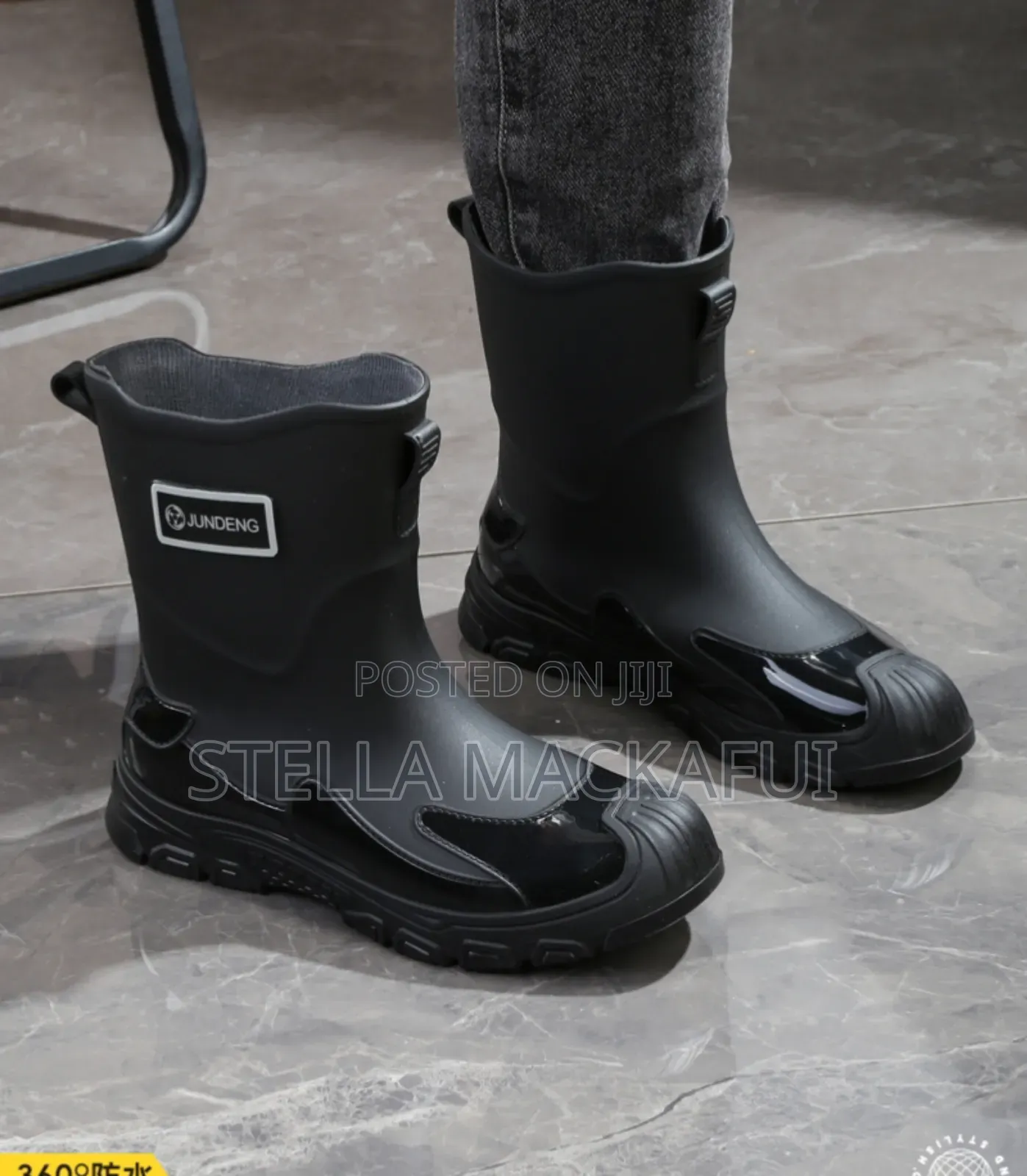 Unisex Black Boots Sizes 35-42 Only
