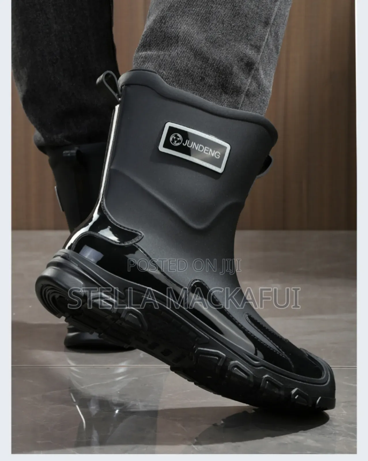 Unisex Black Boots Sizes 35-42 Only
