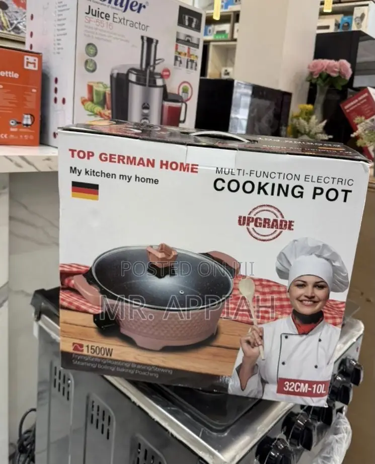 Order Affordable Top German 10l Electric Multi-Purpose Cooking Pot.