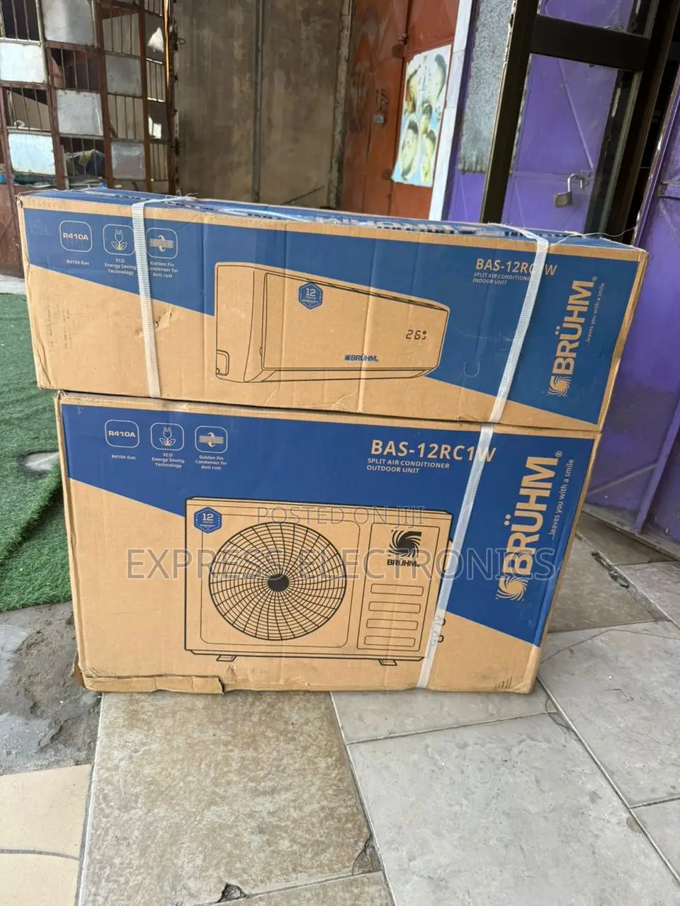 Ultra Modern Bruhm 1.5hp Split R410 Gas