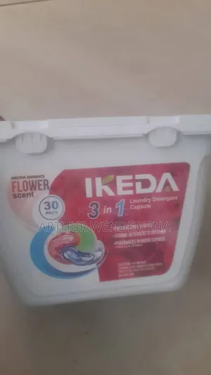 Ikeda 3 in 1 Lundry Detergent Capsules