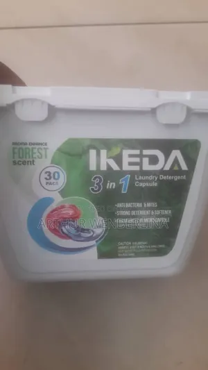Ikeda 3 in 1 Lundry Detergent Capsules