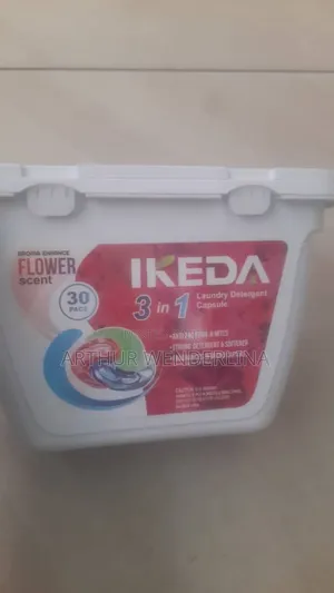 Ikeda 3 in 1 Lundry Detergent Capsules