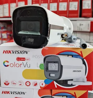 Hikvision 5mp Camara Color Vu Ds-2ce10kf0t-LPFS