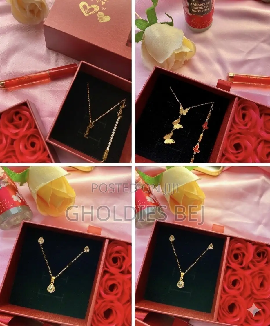 Necklace With A Matching Bracelet