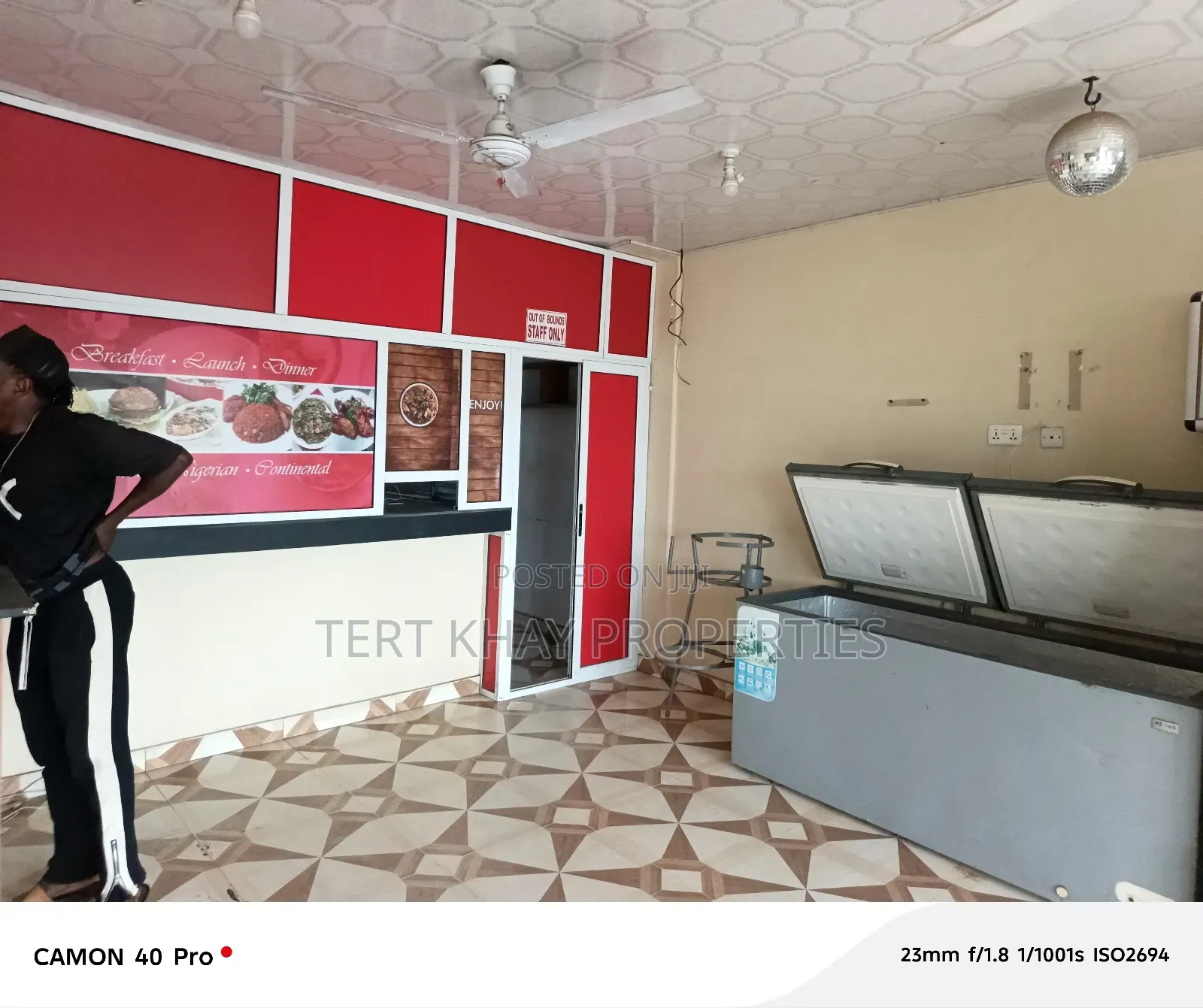 Double Shop for Rent Teshie Bush Road