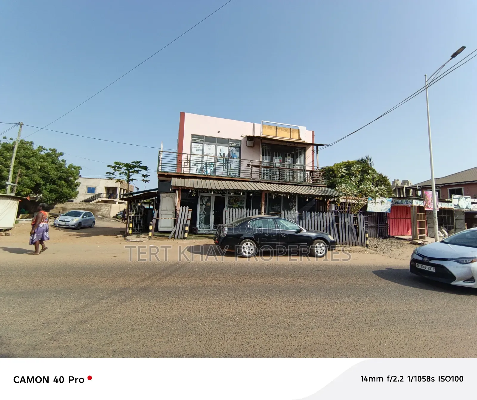 Double Shop for Rent Teshie Bush Road