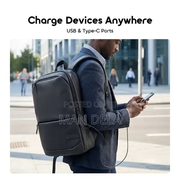 Oraimo Multigo 3 in 1 Durable Type-C Charging Backpack