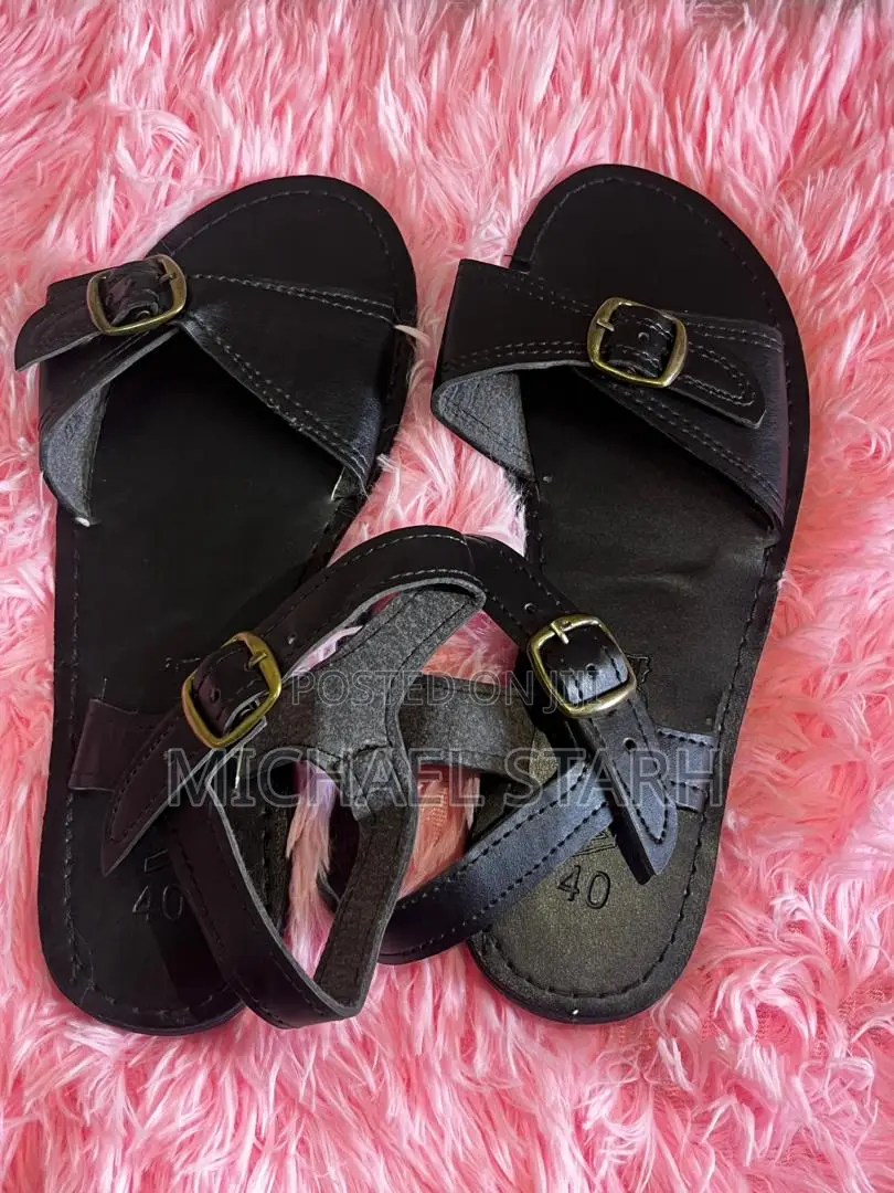 Cute Sleek Ladies' Slippers, Ahenema, Shoes Sandals
