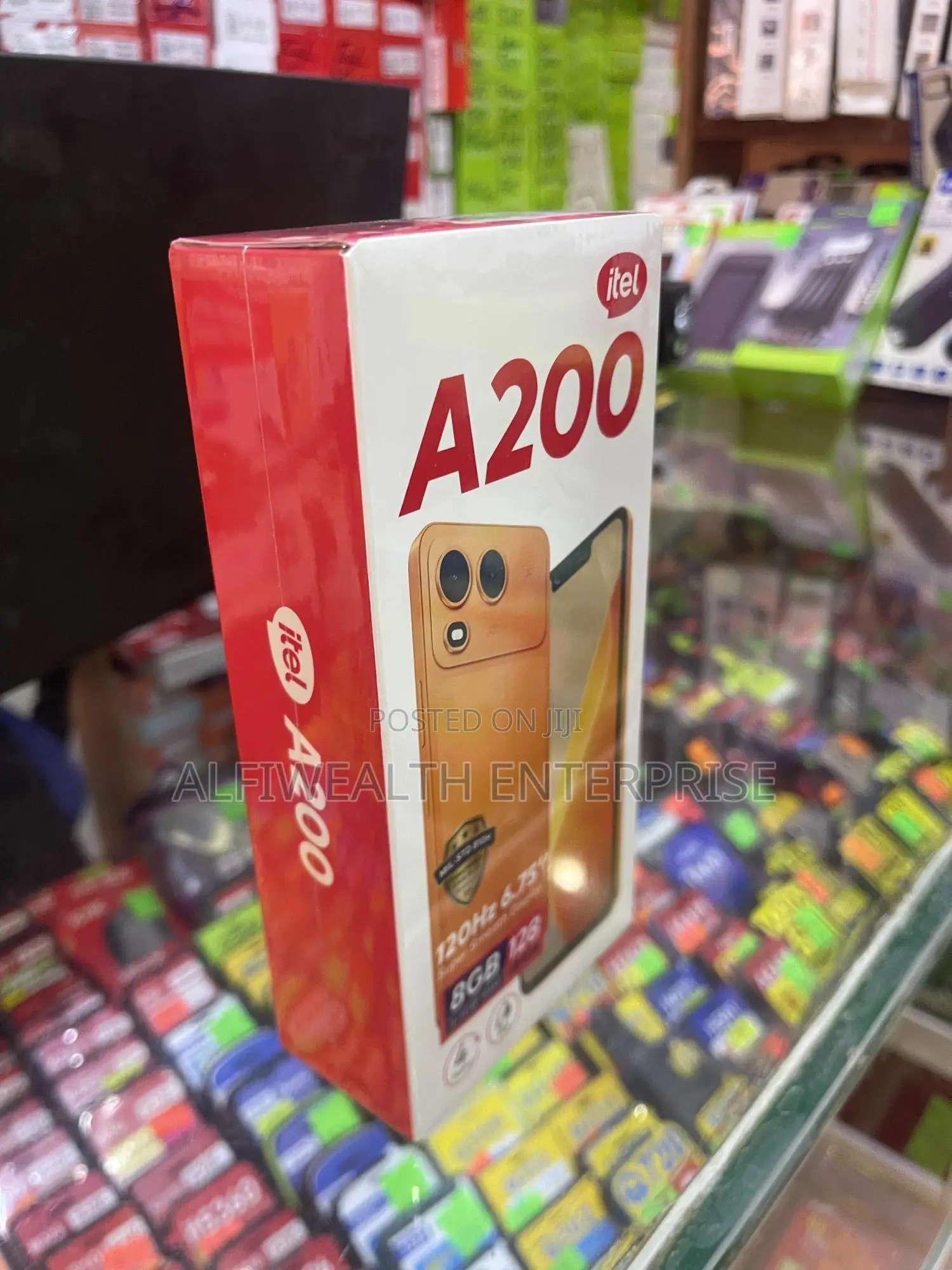 New Itel A200+ 128 GB Silver