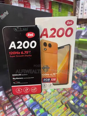 New Itel A200+ 128 GB Silver