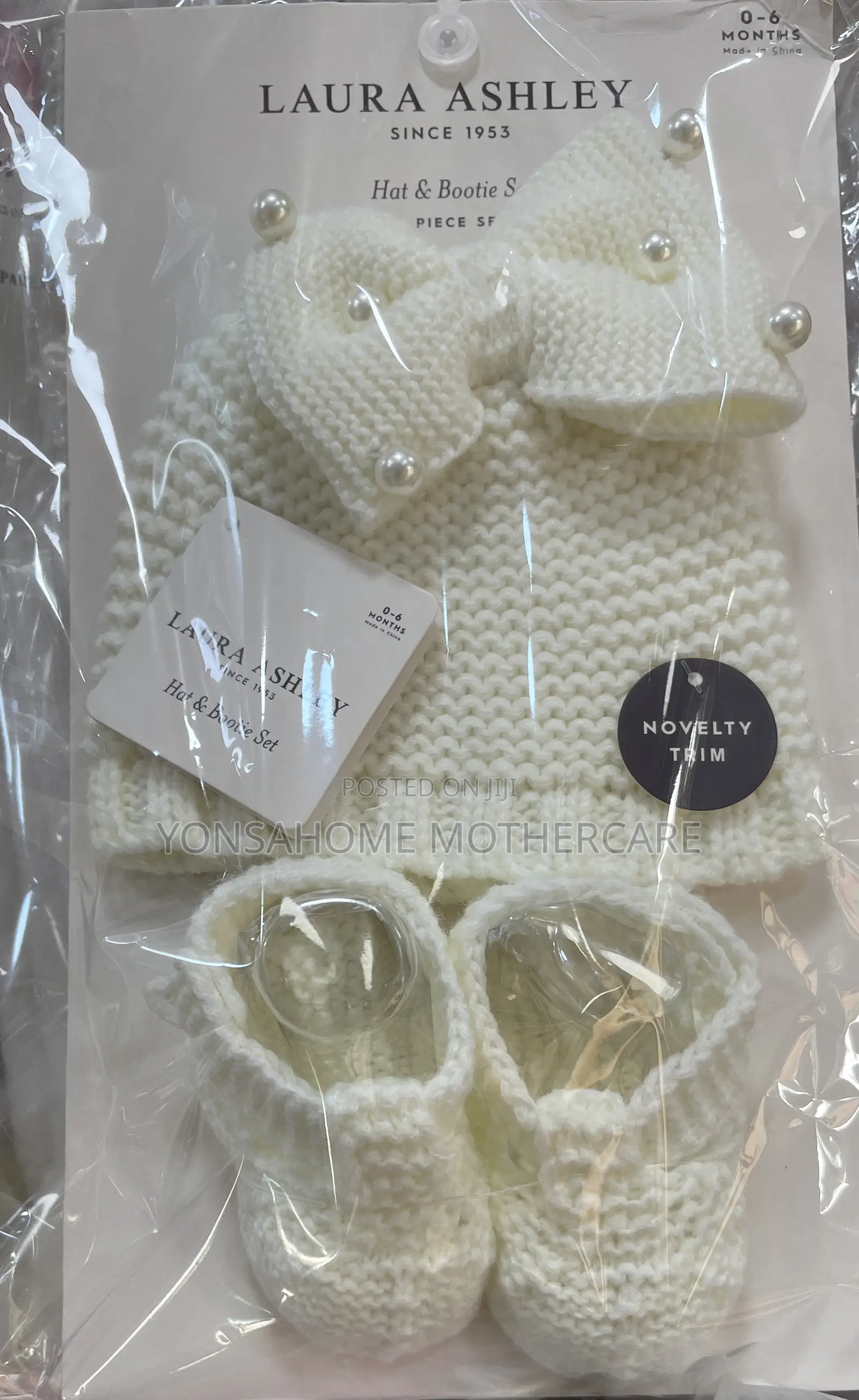 Hat And Bootie Set
