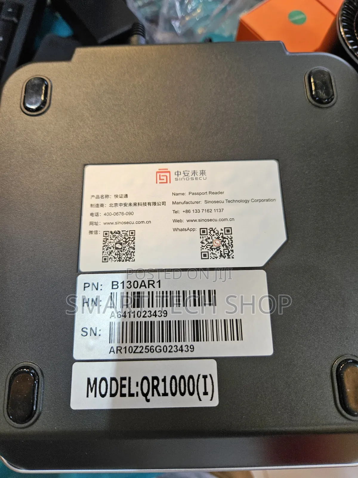 Digital Passport Scanner With Ocr Functionality Icao Standard Hotels
