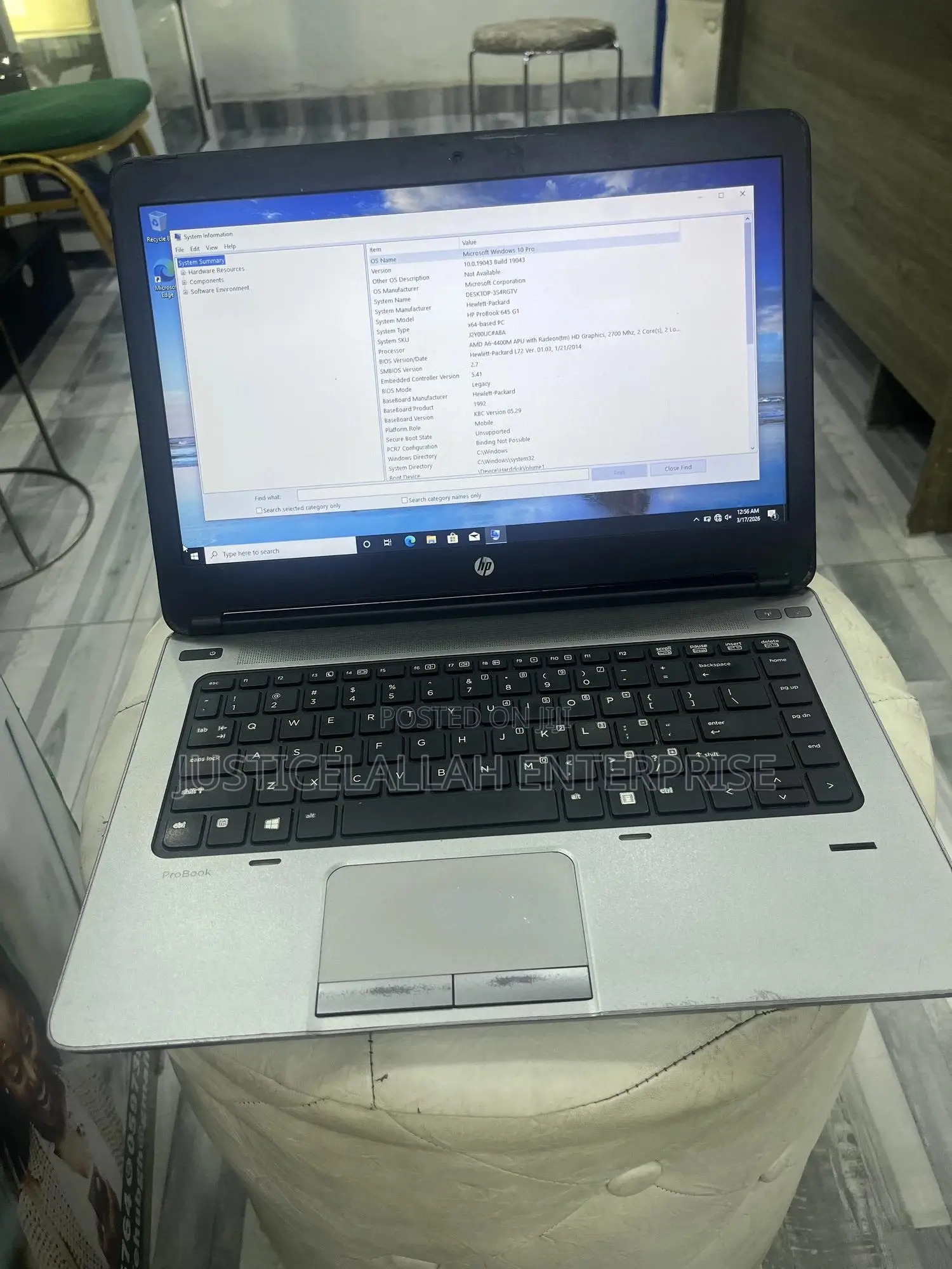 Laptop HP ProBook 645 G1 6GB AMD A6 HDD 500GB