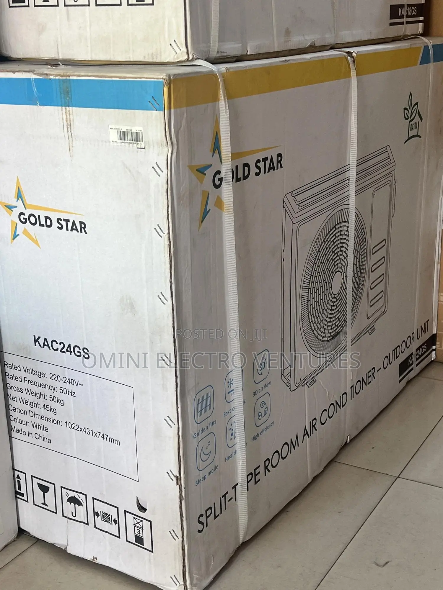 Unbeatable Gold Star 2.5 Hp Air Conditioner With 410 Gas