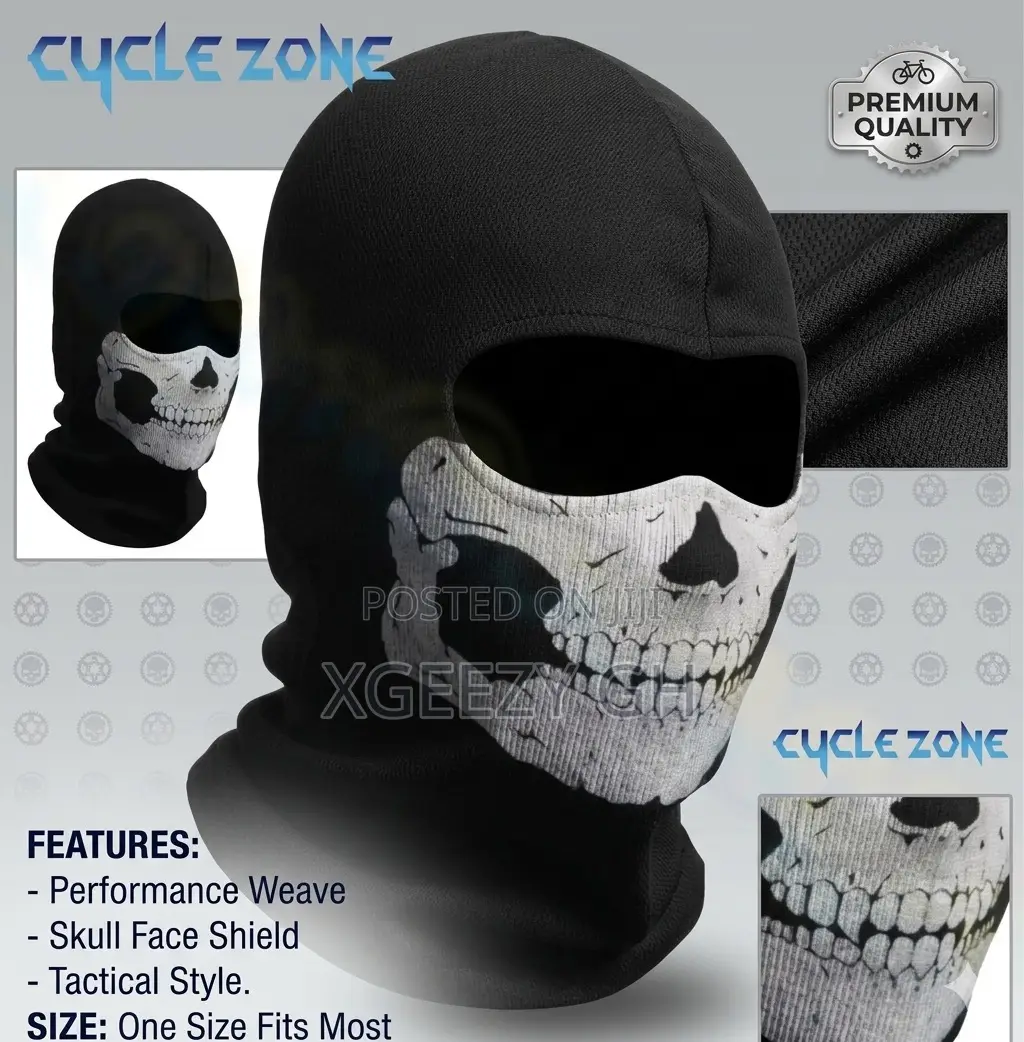 Bouncer’S Mask and Bikers Mask