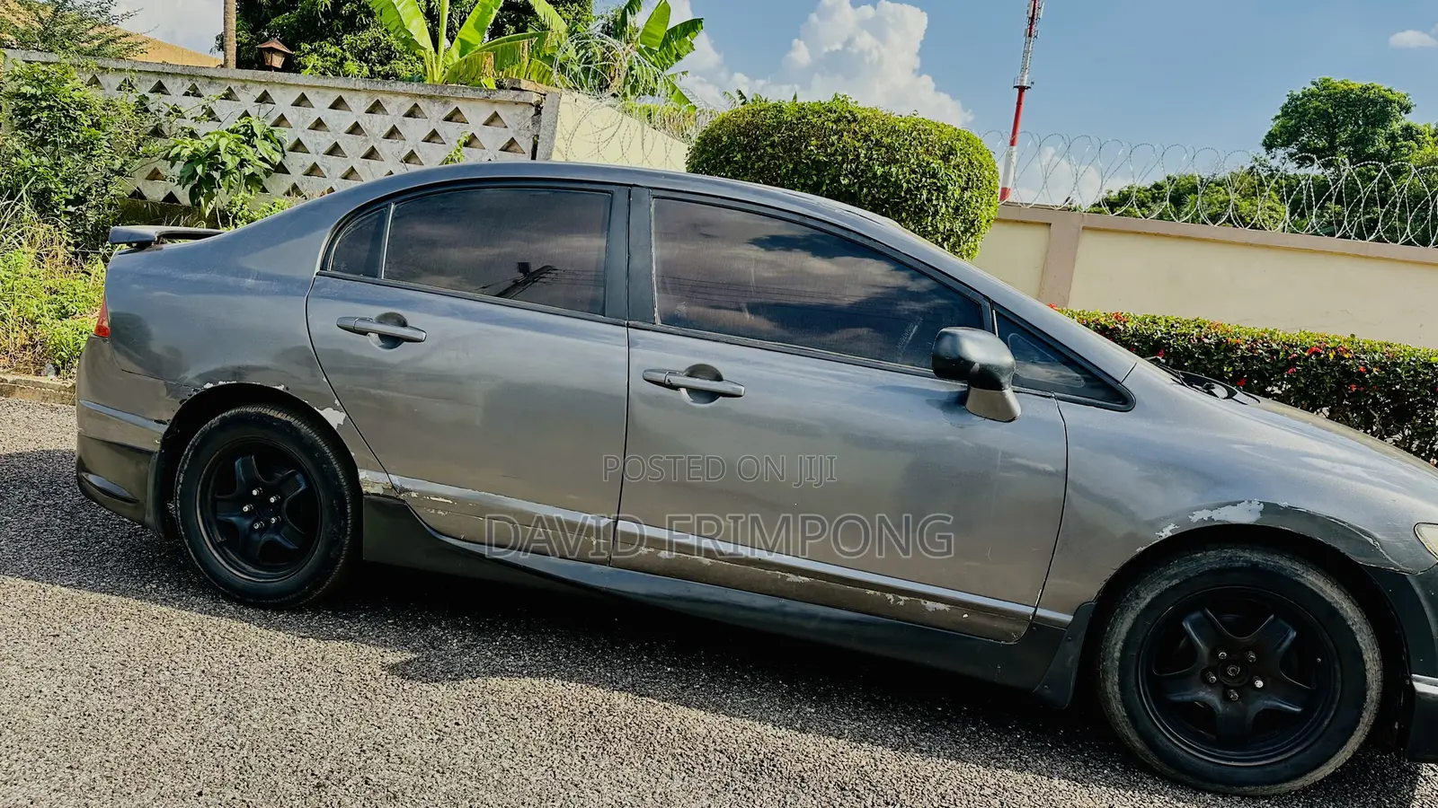 Honda Civic Si Sedan 2011 Gray