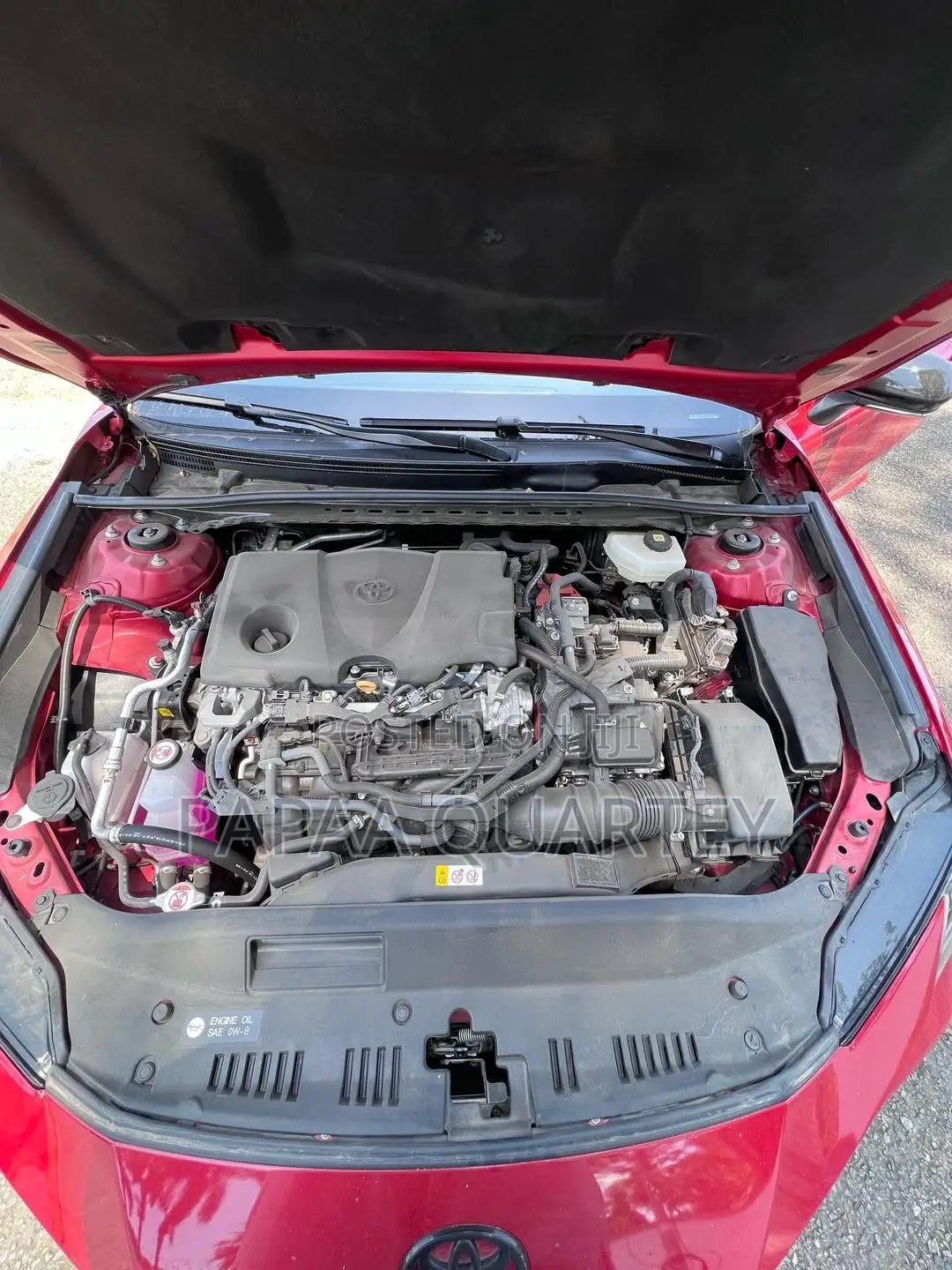 New Toyota Camry SE 2025 Red