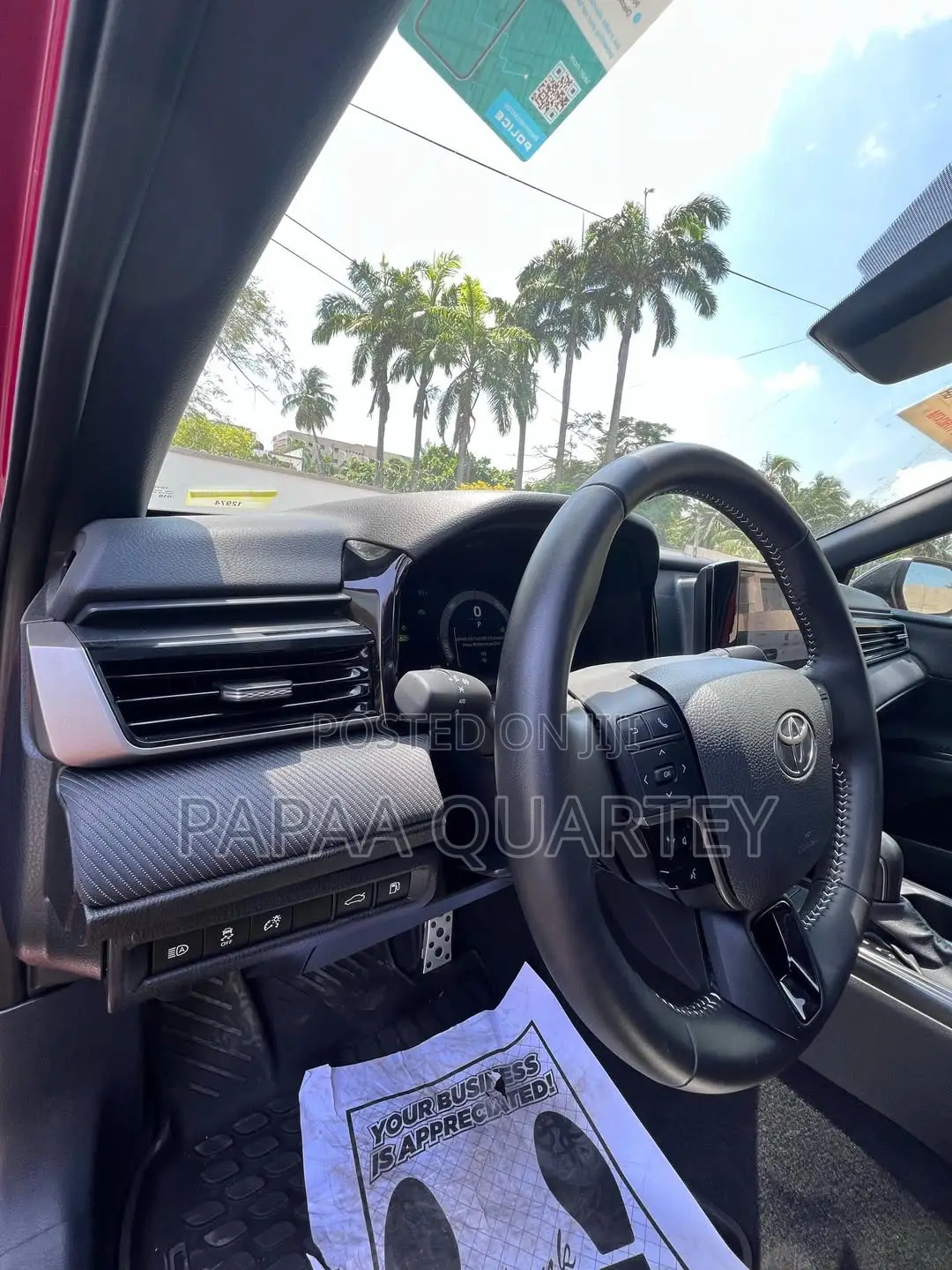 New Toyota Camry SE 2025 Red