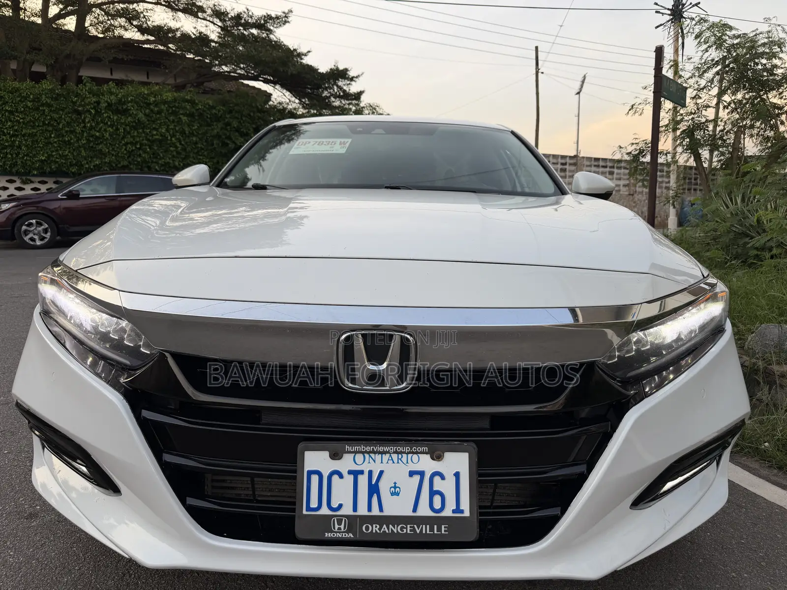 Honda Accord Touring 2018 White