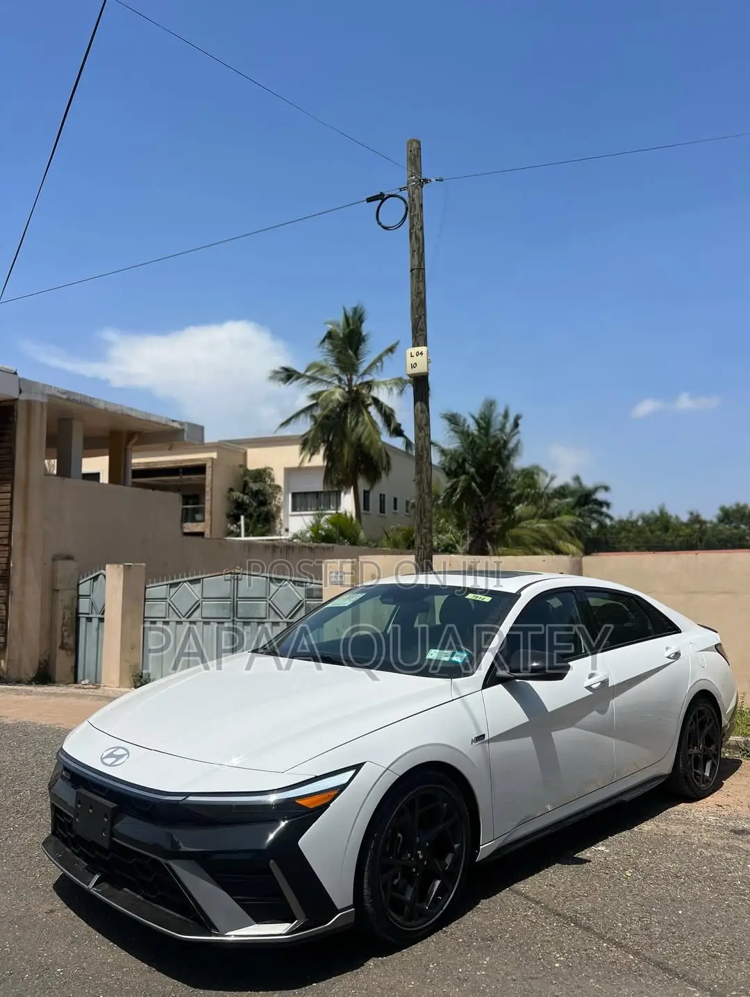 Hyundai Elantra N Line DCT 2025 White