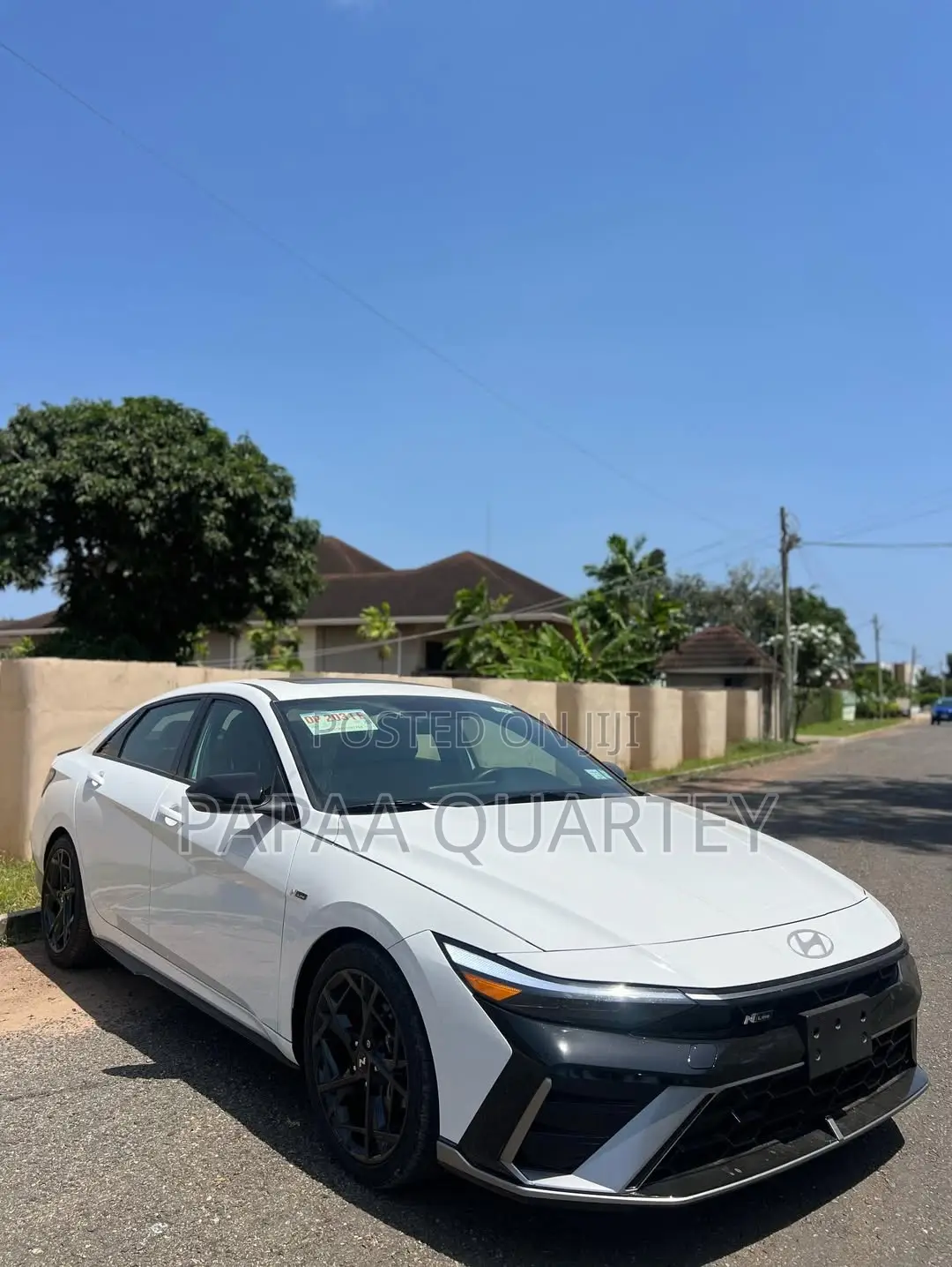 Hyundai Elantra N Line DCT 2025 White