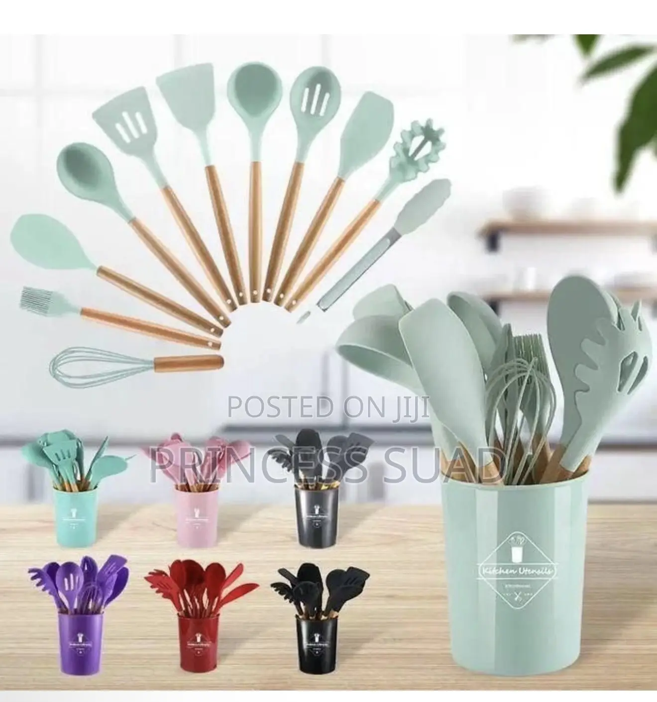 Silicon Utensils Set