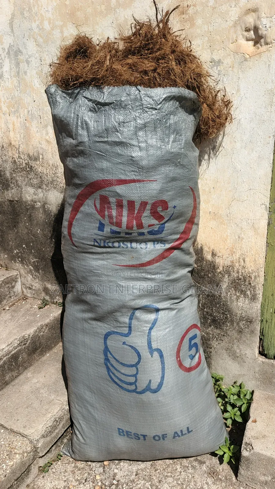Coconut Fiber for Biogas Digester
