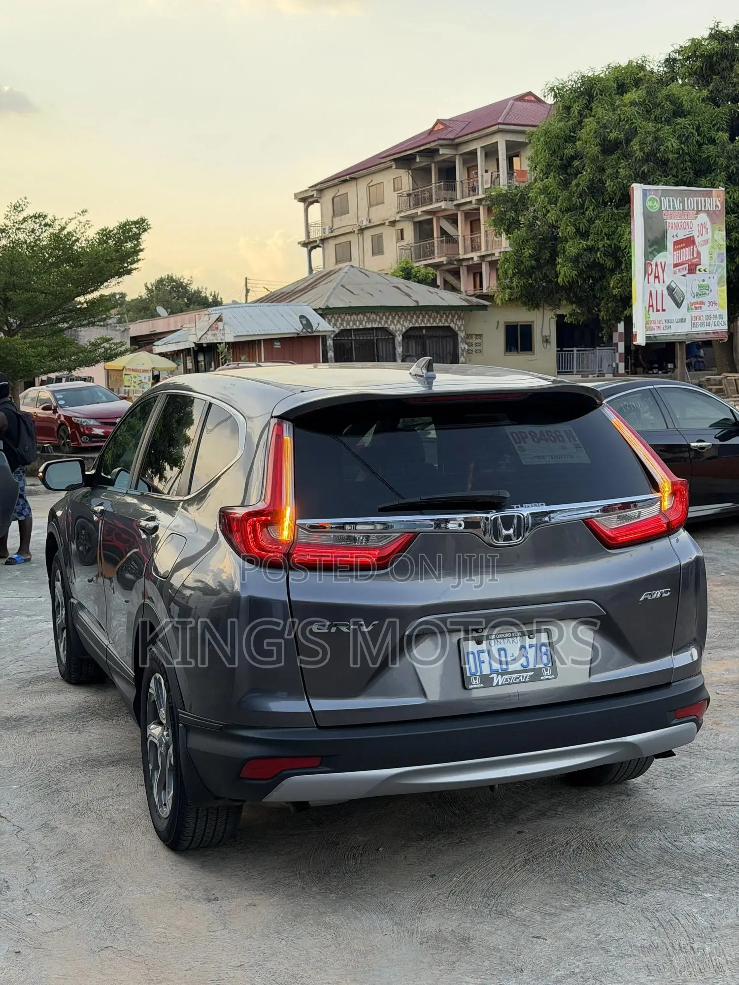 Honda CR-V EX-L 4dr SUV AWD (1.5L 4cyl CVT) 2017 Gray