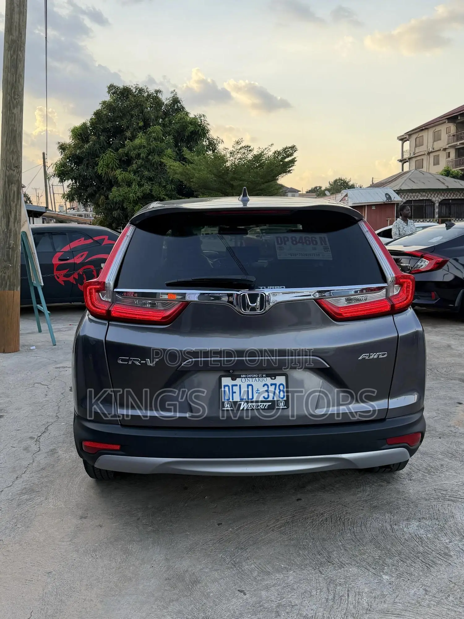 Honda CR-V EX-L 4dr SUV AWD (1.5L 4cyl CVT) 2017 Gray