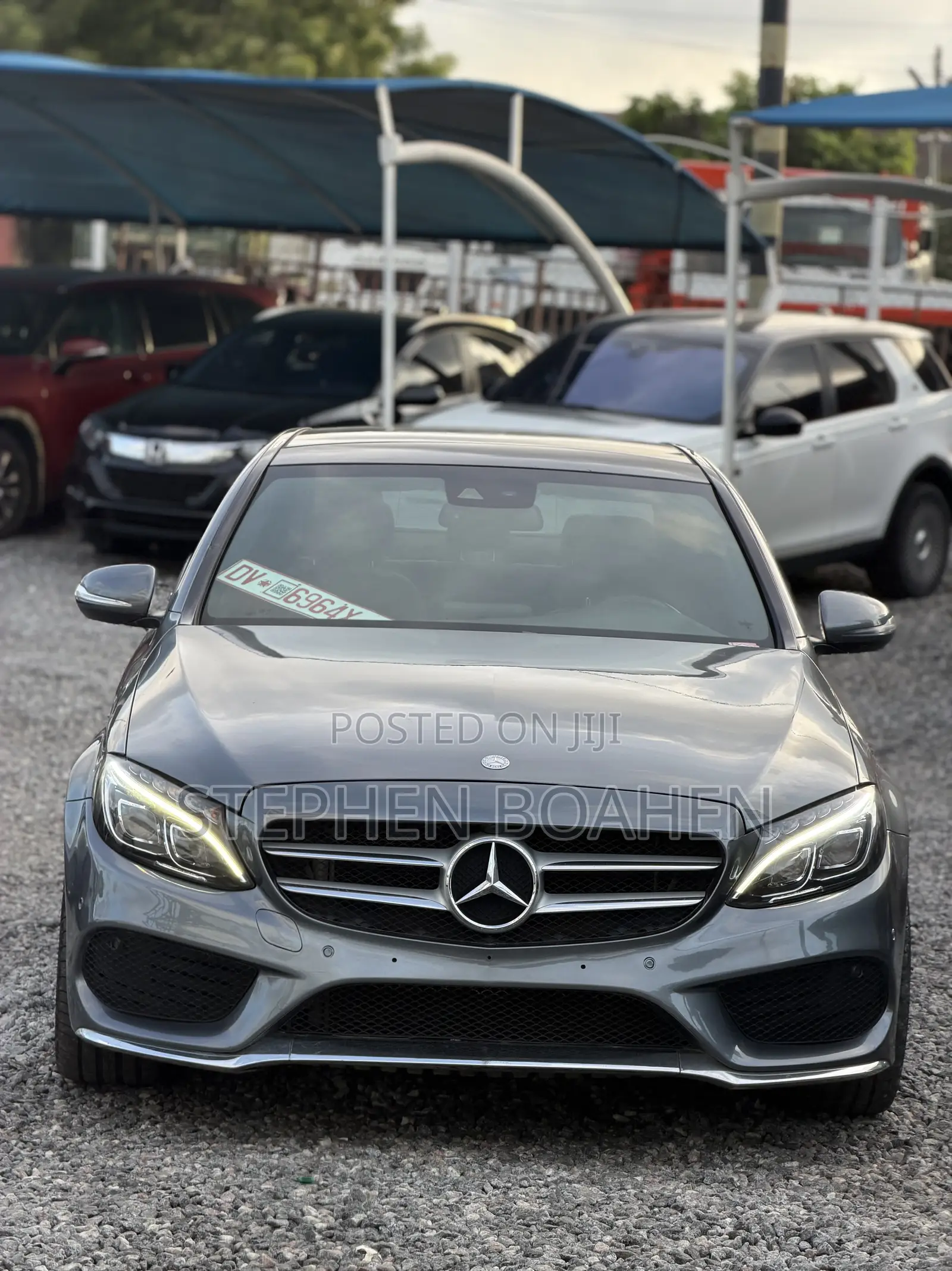 Mercedes-Benz C300 Base 4Matic Sedan AWD (2.0L 4cyl 7A) 2016 Gray