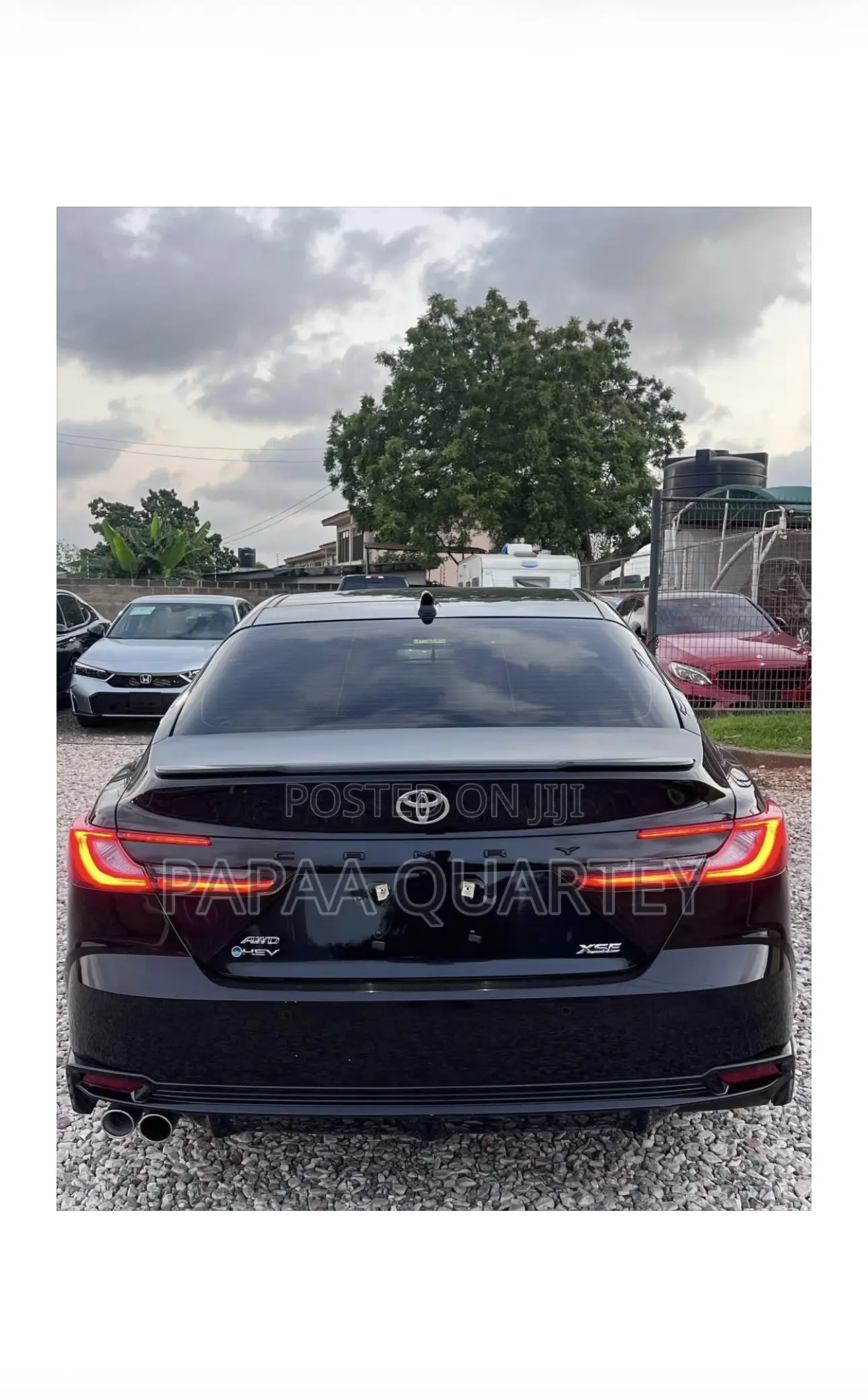 New Toyota Camry XSE AWD 2024 Black