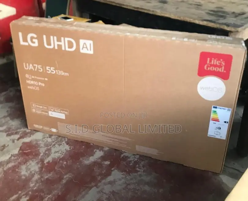Lg 55" Smart Ai Processing Makes Every Scene Better