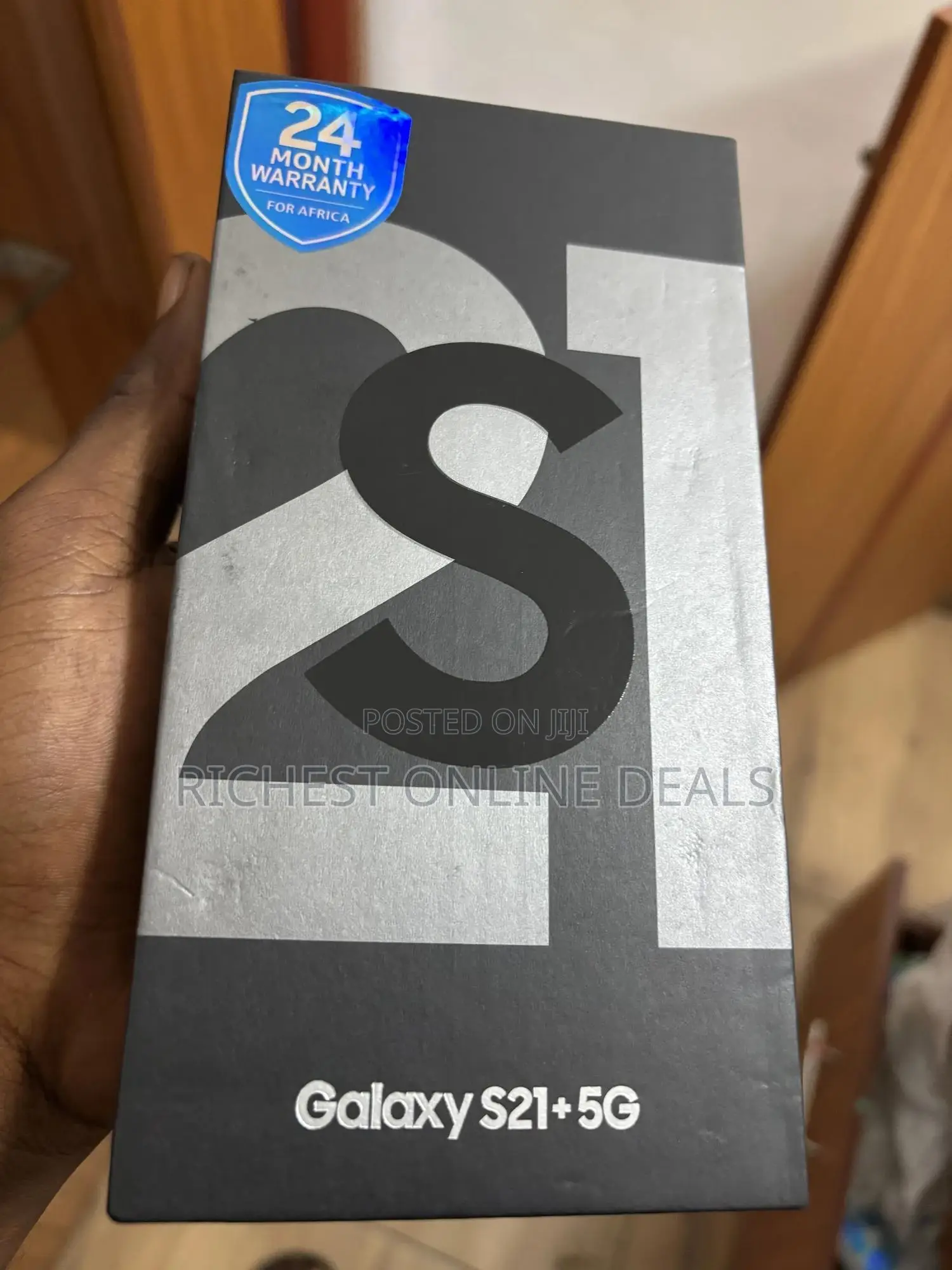 New Samsung Galaxy S21+ 5G 256 GB Black