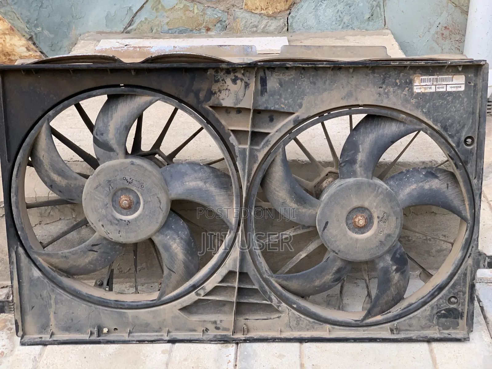 Dual Electric Radiator Cooling Fan Assembly