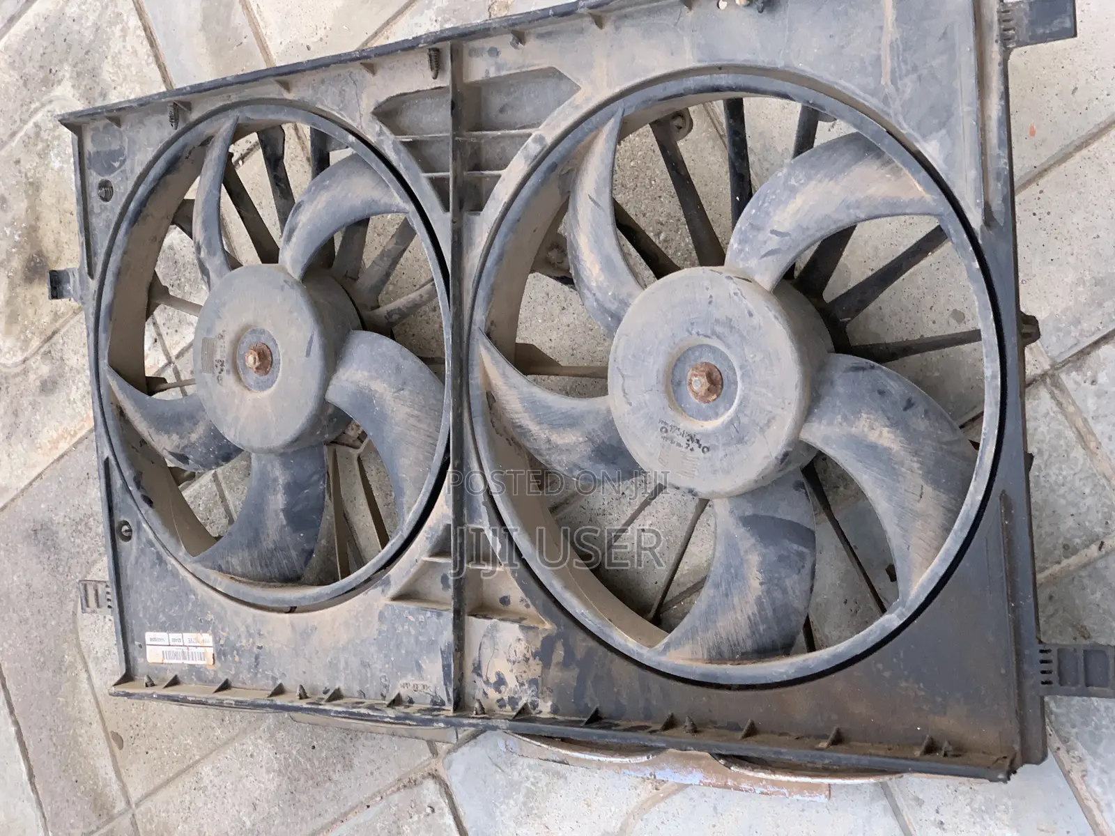 Dual Electric Radiator Cooling Fan Assembly