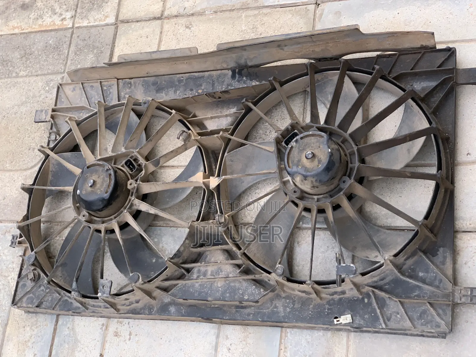 Dual Electric Radiator Cooling Fan Assembly
