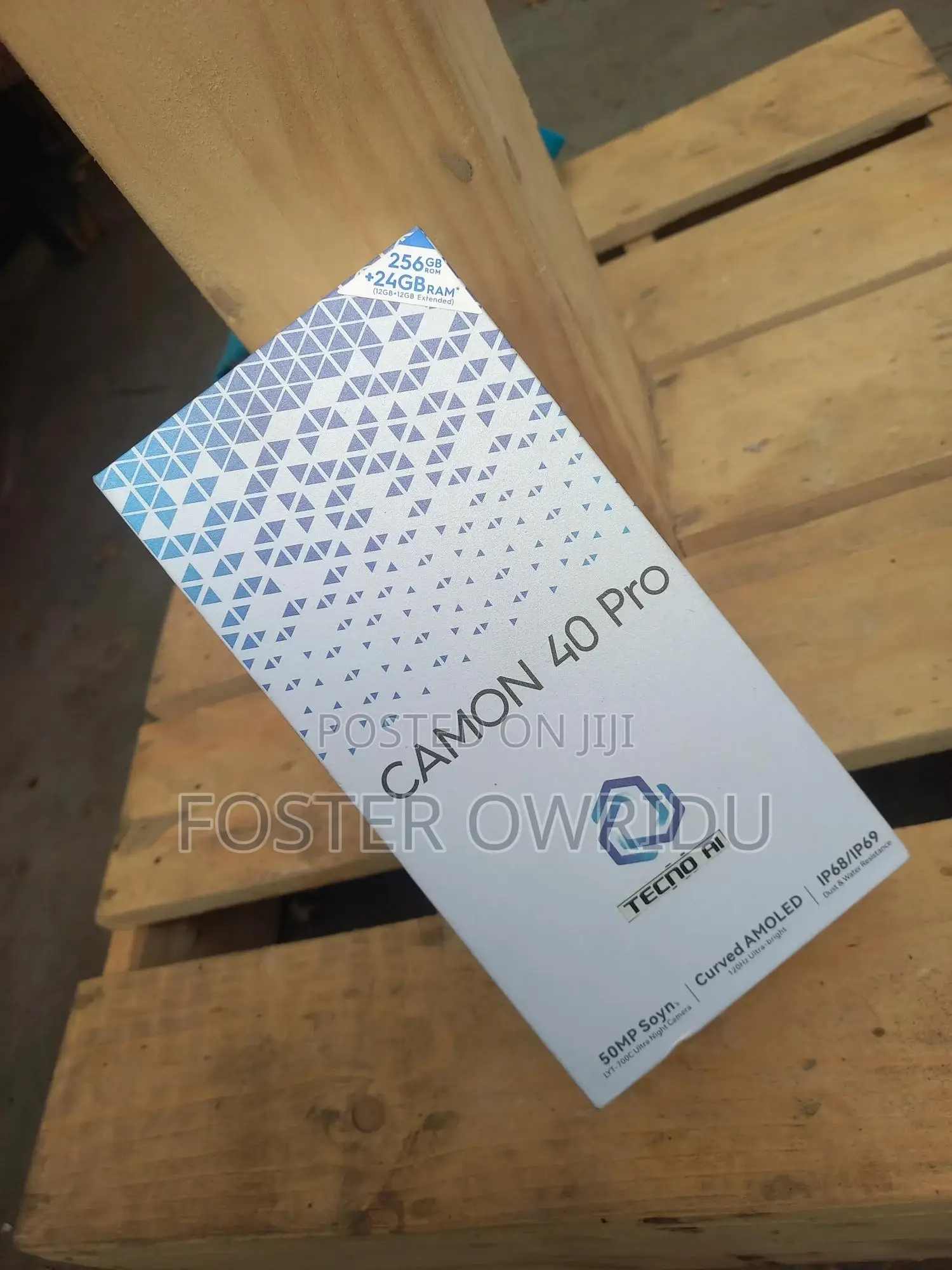 New Tecno Camon 40 Pro 4G 256 GB Green