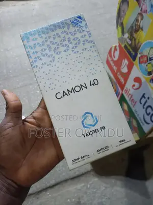 New Tecno Camon 40 256 GB Black