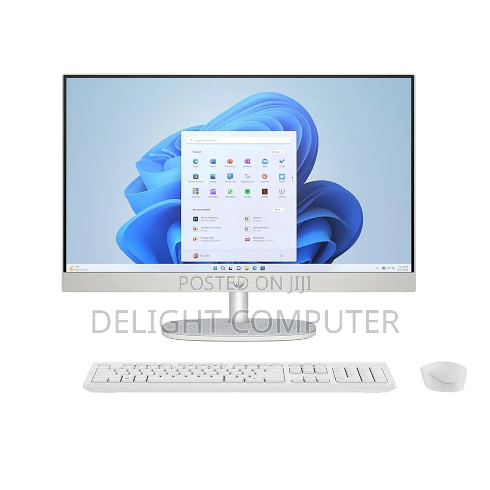 New Desktop Computer HP AiO 24 8GB Intel Core i7 SSD 512GB