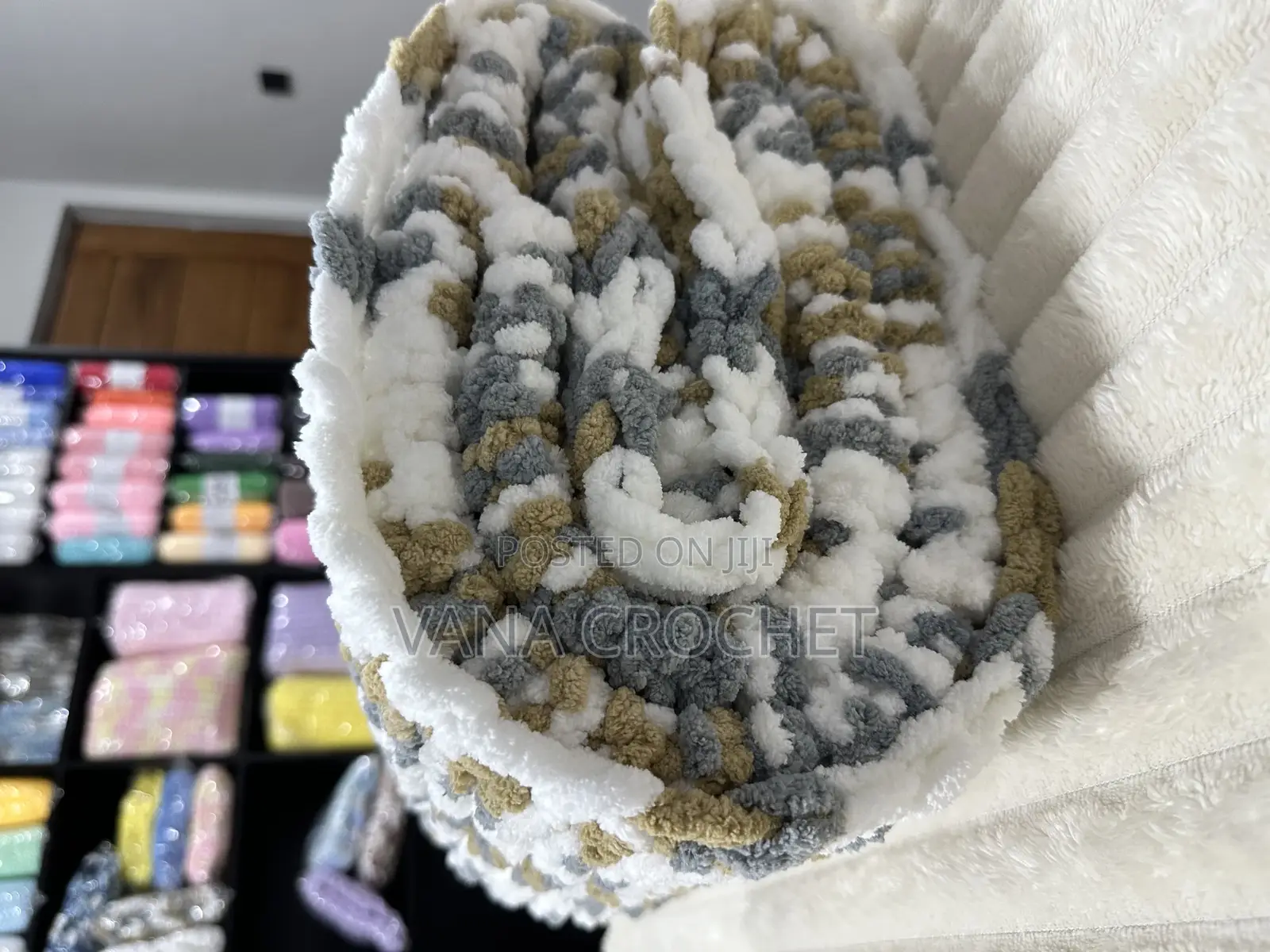 Finger Loop Yarn Blankets - Select What You Like