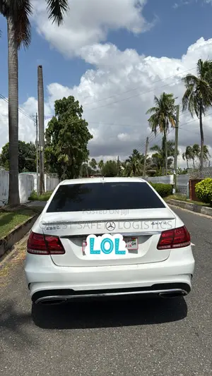 Mercedes-Benz E350 2014 White