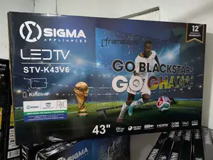 Sigma 43 Inch Smart Digital Satellite 2360 GHC /43 Digital 2100 GHC