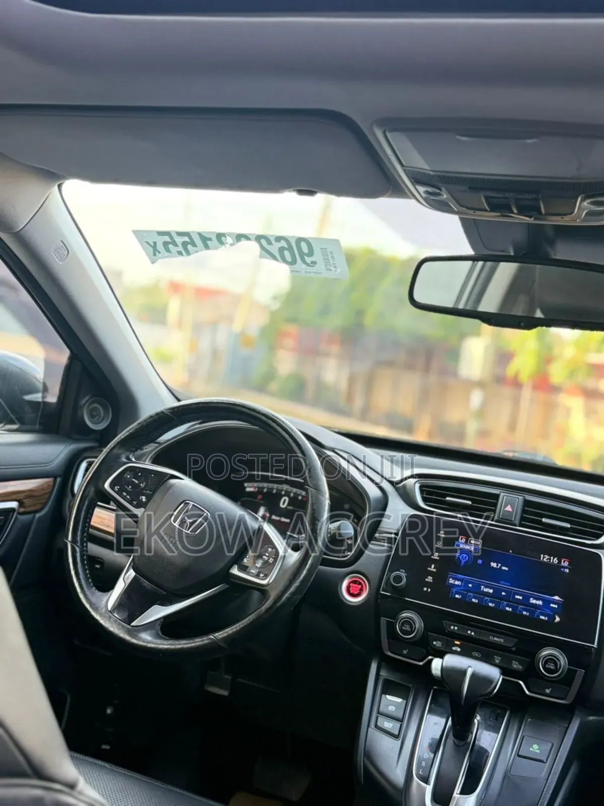 Honda CR-V Touring AWD 2018 Gray