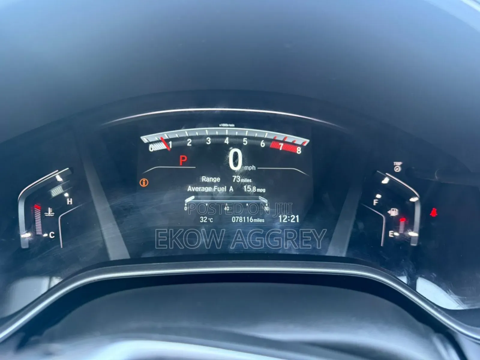 Honda CR-V Touring AWD 2018 Gray