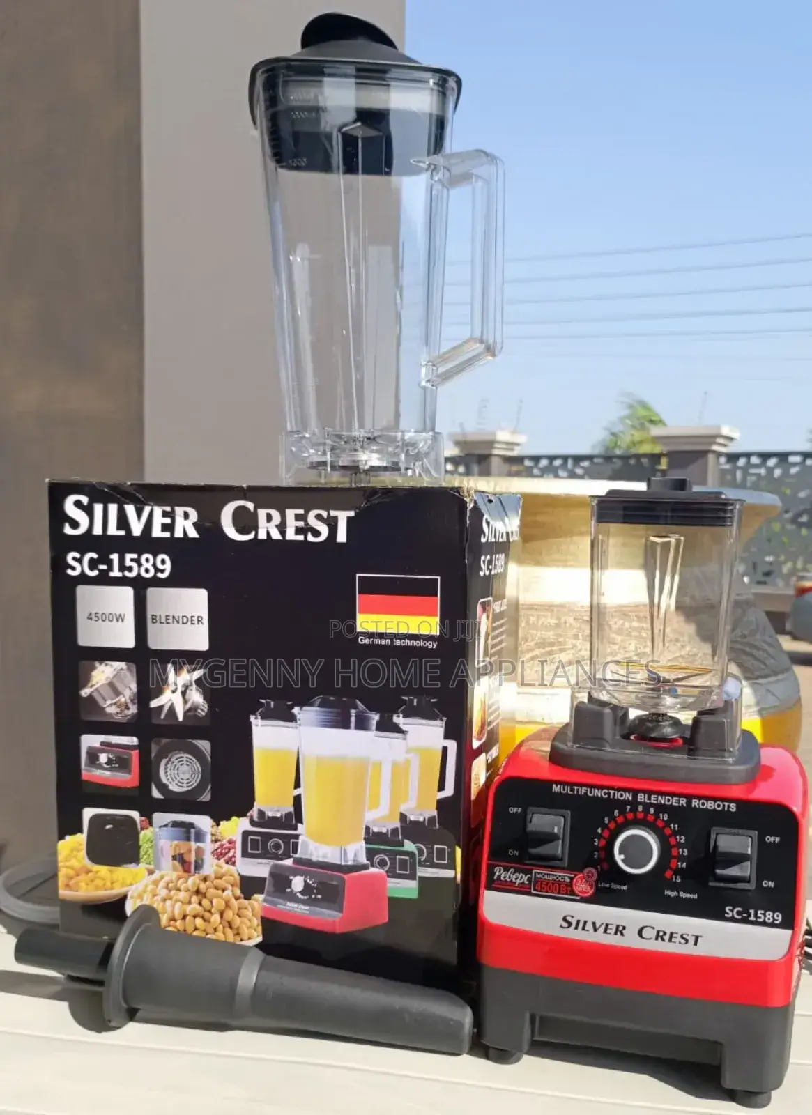 Silver Crest Blender 2.5 Liters